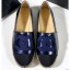 Chanel Stitching CC Logo Espadrilles Blue CE02713