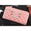 Chanel Striped Grained Calfskin CC Filigree Small Pouch Bag A81942 Pink 2019 CE01403