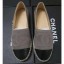 Chanel Suede CC Logo Espadrilles Camel/Black 02 CE02819