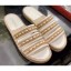 Chanel Top Quality Chain Lambskin Espadrilles Mules G35931 White/Beige 2020 CE02613