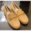 Chanel Top Quality Pearl Around Lambskin Loafers G35797 Beige 2020 CE02556