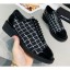 Chanel Tweed and Patent Calfskin Lace-Ups G36208 Black 2020 CE02008
