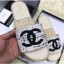 Chanel Tweed Mules Flat Slipper Sandals Espadrilles Gray 2019 CE01562