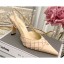 Chanel Vintage Bead Slingbacks Beige 2020 CE00675