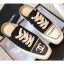 Chanel Vintage Canvas Slip-on Sneakers Black 2020 CE03773