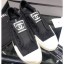 Chanel Vintage CC Logo Sneakers Lace Black 2019 CE02894