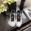 Cheap Chanel Calfskin Sneakers G35934 White/Black 2020 Collection CE00785