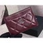 Cheap Chanel Lambskin Classic Card Holder A31510 Burgundy CE02360