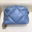 Cheap Chanel Maxi Quilted Lambskin Small Bowling Shoulder Bag AS0781 Blue 2019 Collection CE01365