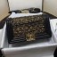 Copy Chanel Tweed Medium Boy Flap Bag Black/Gold 2019 Collection CE01952