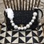 Copy Chanel Tweed Pearls Flap Bag AS0594 2019 Collection CE04204