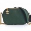 Designer Copy Chanel Quilted Calfskin Button Side Camera Case Bag A57574 Green 2019 Collection CE04329