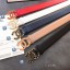 Fake 1:1 Chanel Calfskin Belt 30mm with Geometric CC Buckle Collection Belt CE01655
