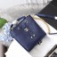 Fake AAA Chanel drawstring bag AS0310 blue CE01051