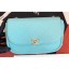 Fake Chanel Casual Trip Messenger Flap Bag Light Green 2019 CE03896