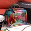 Fake Chanel Iridescent PVC Small Vanity Case A93342 Multicolor 2019 Collection CE01625
