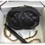 Fake Chanel Lambskin Camera Case Clutch Bag With Big CC Logo AS1757 Black 2020 Collection CE01958