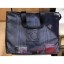 Fake Chanel Mesh and PVC Shopping Tote Large Bag Navy Blue 2019 CE01068