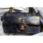Fake Chanel Python Classic Flap Medium Bag A1112 12 CE03185