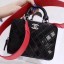 Fake Chanel Quilted Patent Leather Vanity Case Bag Black 2020 Collection CE01394