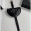 Fake Chanel Shiny Crumpled Lambskin Flap Coin Purse Wristlet Bag AP1346 Black 2020 CE03037