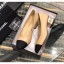 Fake High Quality Chanel Heel 4cm Lambskin/Grosgrain Pumps G34906 apricot/Black 2019 CE03023