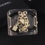 Fake Replica Chanel Resin Lock Chain CC Cuff Bracelet 2019 Collection CE04058