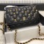 First-class Quality Chanel Lambskin 18k Charms Wallet On Chain WOC Bag A81618 Black 2018 Collection CE00980