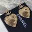 High Quality Imitation Chanel Pearl Heart Pendant Earrings AB2632 2019 Collection CE03994