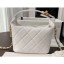 High Quality Imitation Chanel Quilted Small Hobo Clutch Bag AS1745 White 2020 CE03376