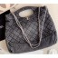 Hot Chanel 31 Denim Large Shopping Bag AS1408 Gray 2020 CE01630