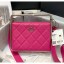 Imitation Best Chanel Lambskin & Silver-Tone Metal Clutch AS1732 Rosy 2020 Collection CE03929