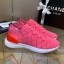Imitation Best Quality Chanel Quilted Knit Fabric Sneakers G35549 Dark Pink 2020 Collection CE02761