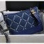 Imitation Chanel CHANEL'S GABRIELLE Small Hobo Bag In Denim & Calfskin A91810 Deep Blue 2020 Collection CE02492