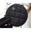 Imitation Chanel Classic Round Clutch with Chain Bag A70657 Caviar Leather Black/Silver 2018 CE04114