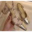 Imitation Chanel Heel 6.5cm Slingbacks G31318 Logo Beige 2020 CE03944