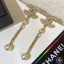 Imitation Chanel Pearl CC Chain Earrings 2019 Collection CE00646