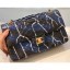 Imitation Chanel Python Classic Flap Medium Bag A1112 66 CE02668