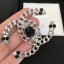 Imitation Chanel Silver CC Brooch 47 2020 Collection CE01357