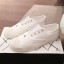 Imitation High Quality Chanel Vintage Canvas Slip-on Sneakers White 2020 Collection CE00786