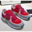 Knockoff Chanel Calfskin Suede & Fabric Classic Sneaker Red/Hot Pink 2020(For Women and Men) Collection CE04229