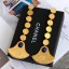 Knockoff Chanel Metal Skirt-shaped Long Earrings AB1607 Gold/Blue 2019 Collection CE02903