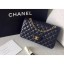 Knockoff Chanel original quality Medium Classic Flap Bag 1112 black in caviar Leather with gold Hardware CE02942