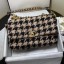 Knockoff Cheap Chanel 19 Small Flap Bag AS1162 Beige/Black 2019 Collection CE00691