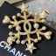 New Chanel Snowflake Brooch AB2343 2019 Collection CE00510