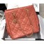 Quality Chanel Crinkled Calfskin Shopping Tote Bag Lobster Pink 2020 CE04157