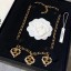 Replica 1:1 Chanel Heart Pendant Nacklace AB2584 2019 Collection CE02260