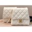 Replica 1:1 Chanel Lambskin with Imitation Pearls Side Pack Bag AS0614 White 2019 CE00964