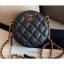 Replica AAA Chanel Chain Infinity Round Clutch with Chain AP0725 Black 2019 CE01906