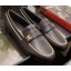 Replica AAA Chanel Top Quality Pearl Around Lambskin Loafers G35797 Black 2020 CE03448